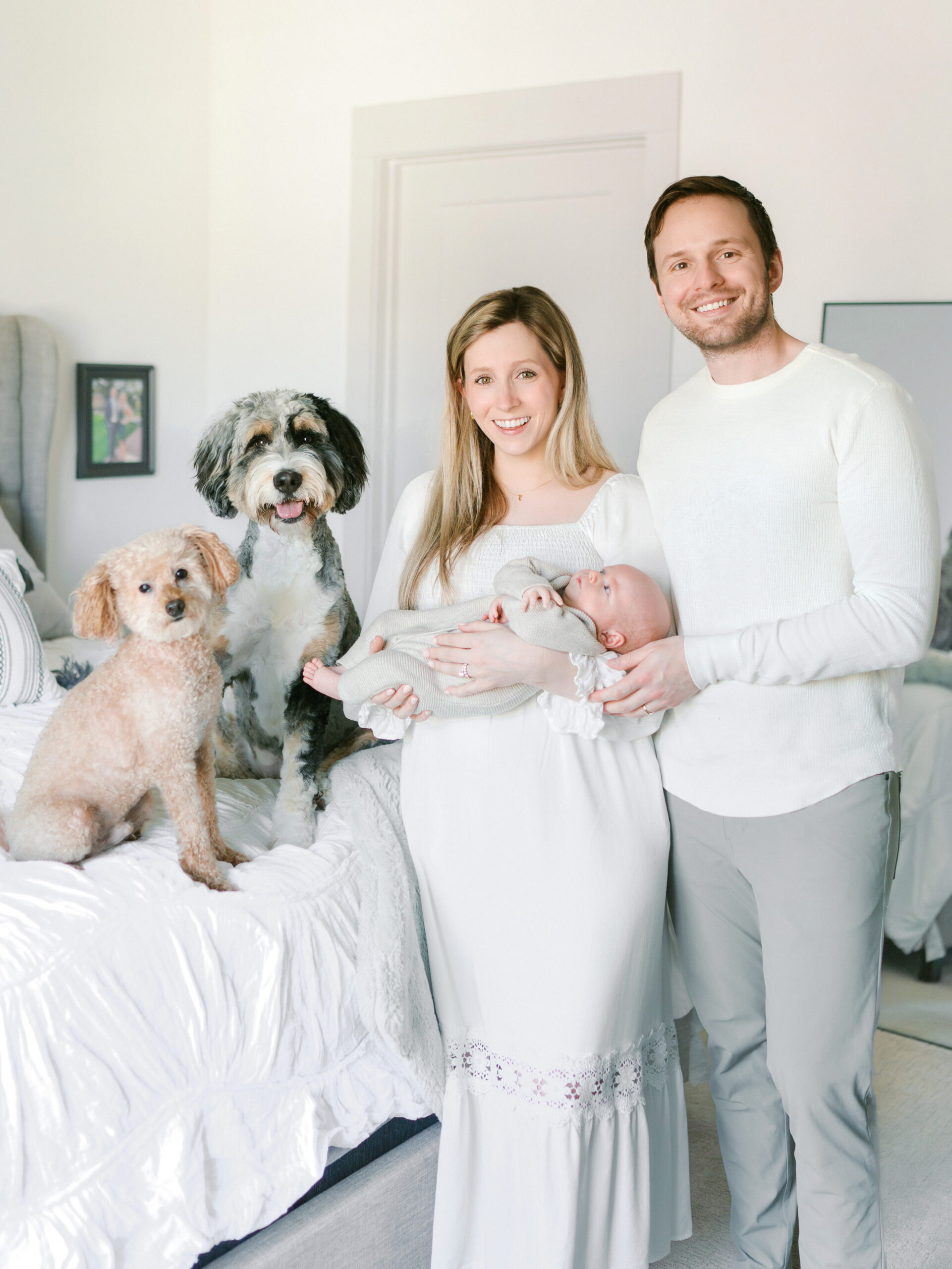 Luxury Family Newborn Session in Dallas.